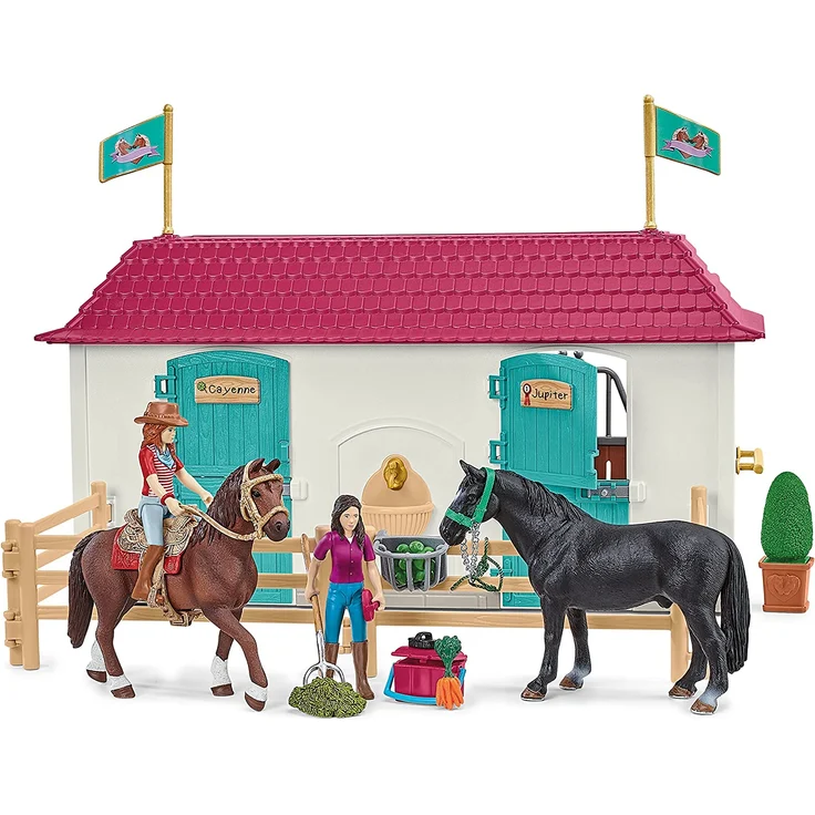 Schleich Horse Club 42551 'Lakeside Pferdehof', ab 5 Jahren, 192 Teile - Preisvergleich – Bild 5