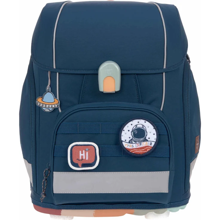 Lässig Boxy Unique 'Navy', 7-tlg. Schulranzenset, 21 Liter, ab 6 Jahren – Bild 2