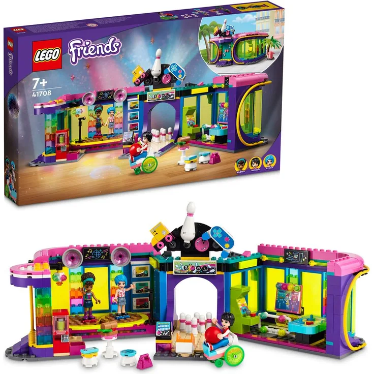 Lego Friends 41708 'Rollschuhdisco', 642 Teile, ab 7 Jahren