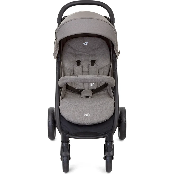 Joie 'Litetrax 4' Sportkinderwagen 2020 Gray Flannel mit Luftkammerrädern inkl. Tablett mit Getränkehalter und Regenschutz - Preisvergleich – Bild 2
