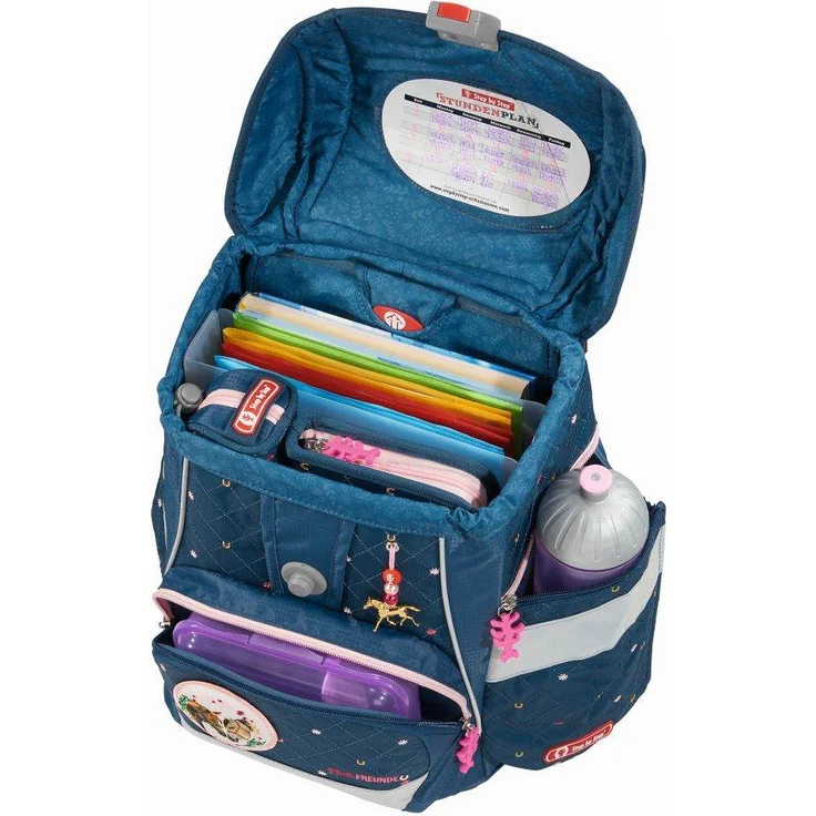 Step by Step 2in1 Plus 'Pferdefreunde True Love', Schulranzen-Set 6-teilig, 19 Liter, blau – Bild 6