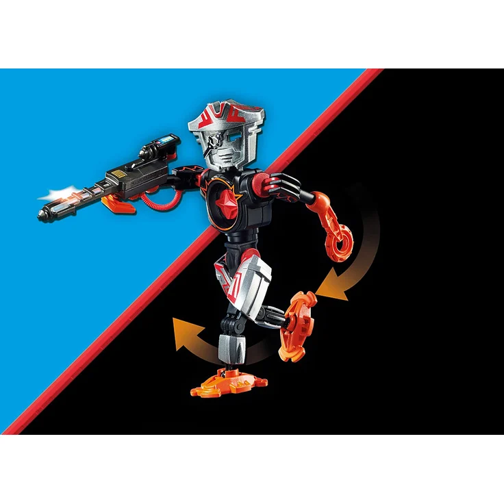 Playmobil Galaxy Police 70024 'Pirates-Roboter', 21 Teile, ab 5 Jahren, mit Lichteffekt – Bild 5