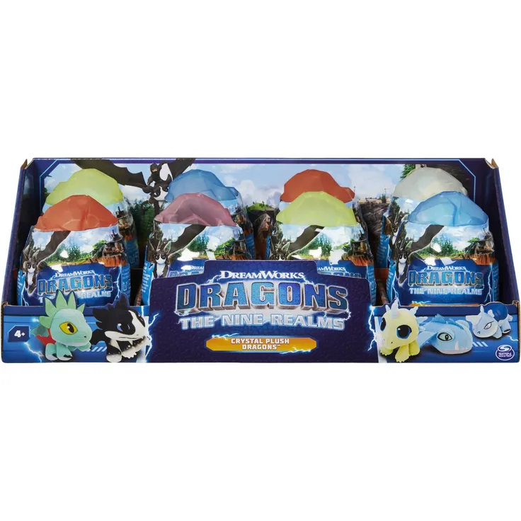 DWD 9 Realms - Crystal Egg Plush, 1x Stück, zufällige Farbauswahl