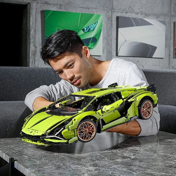 LEGO Technic 42115 'Lamborghini Sián FKP 37', 3696 Teile, ab 18 Jahren, originalgetreues Modell – Bild 8