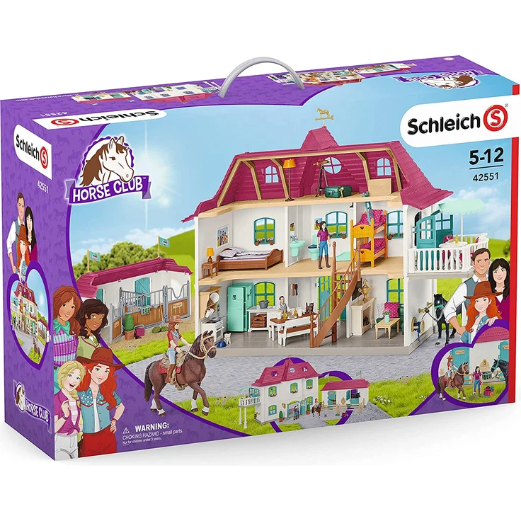 Schleich Horse Club 42551 'Lakeside Pferdehof', ab 5 Jahren, 70 Teile – Bild 8