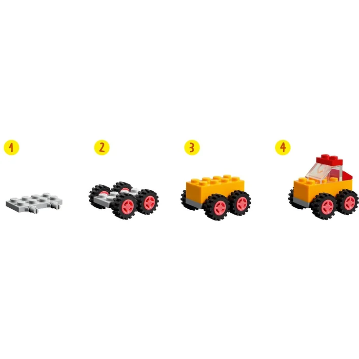LEGO® Classic 11014 'Steinebox mit Rädern', 653 Teile, ab 4 Jahren – Bild 14