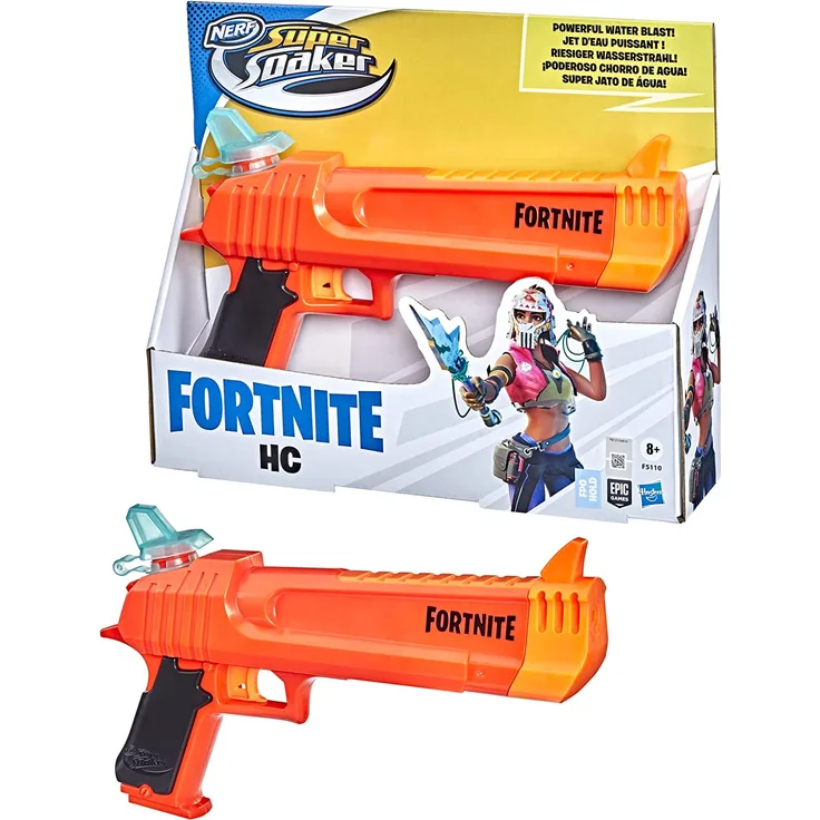 Nerf Super Soaker HC Soaker-Wasserpistole Orange 8 Jahr(e)