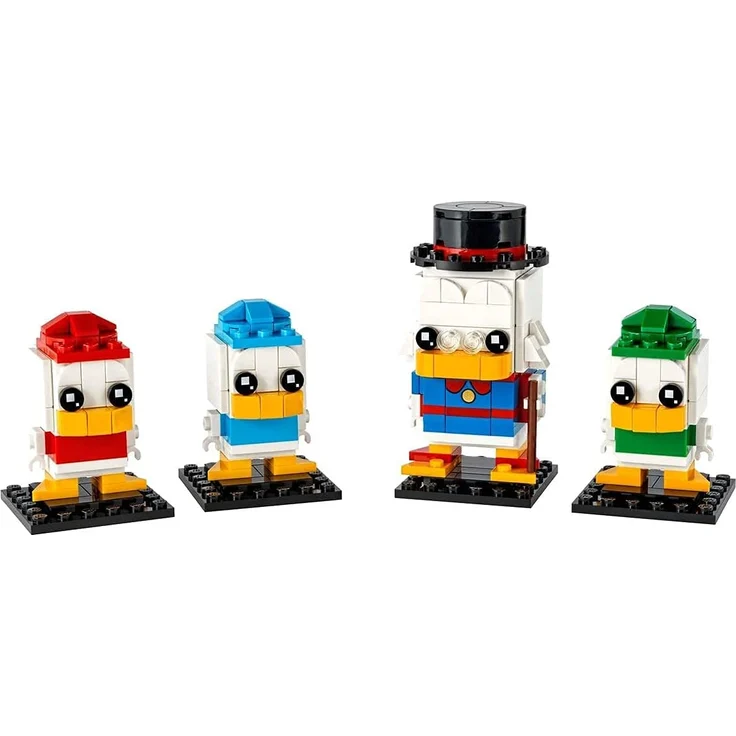 LEGO BrickHeadz 40477 'Dagobert Duck, Tick, Trick & Track', 340 Teile, ab 10 Jahren - Preisvergleich – Bild 2
