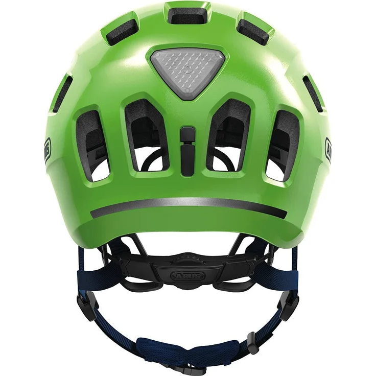 Abus 'Youn-I 2.0' Kinderfahrradhelm sparkling green, Kopfumfang 52-57 cm, mit integriertem LED-Rücklicht – Bild 2