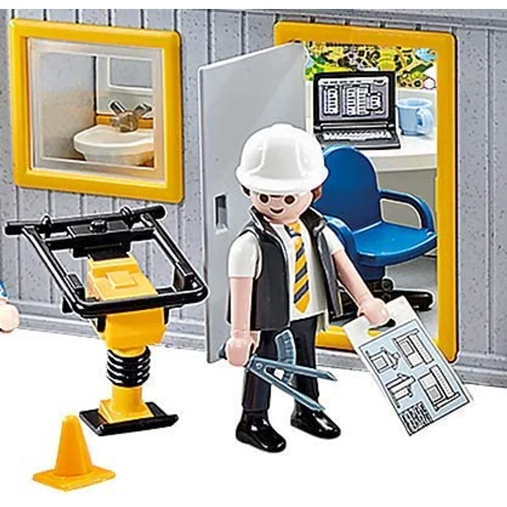 Playmobil City Action 9843 Baucontainer (Folienverpackung) – Bild 4