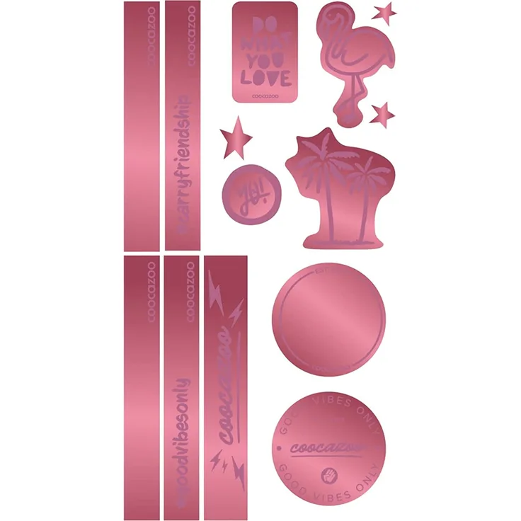coocazoo Reflektierendes Sticker-Set "Berry"