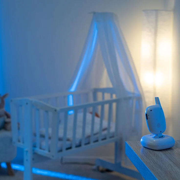 Reer 'L 80430' Video Babyphone, mit 300 m Reichweite, 50-Grad Weitwinkelkamera, ECO-Modus, 4,3" TFT Display, mit Bewegungs-Alarm – Bild 11