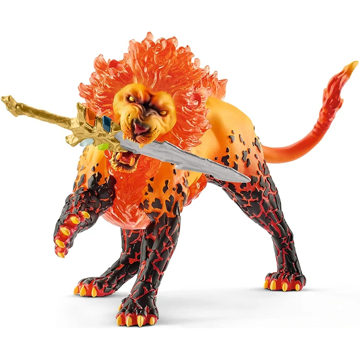 Schleich Eldrador 42455 'Kampf um die Superwaffe - Frostmonster vs. Feuerlöwe', ab 7 Jahren, 4 Teile – Bild 3