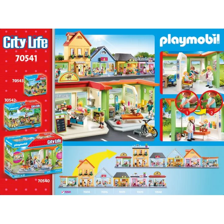 Playmobil City Life70541 'Meine Kinderarztpraxis', 68 Teile, ab 4 Jahren – Bild 3