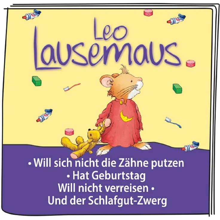 Tonies Leo Lausemaus 'Das Original-Hörspiel zu den Büchern 3', Hörfigur mit 51 Minuten Spielzeit, ab 3 Jahren – Bild 3