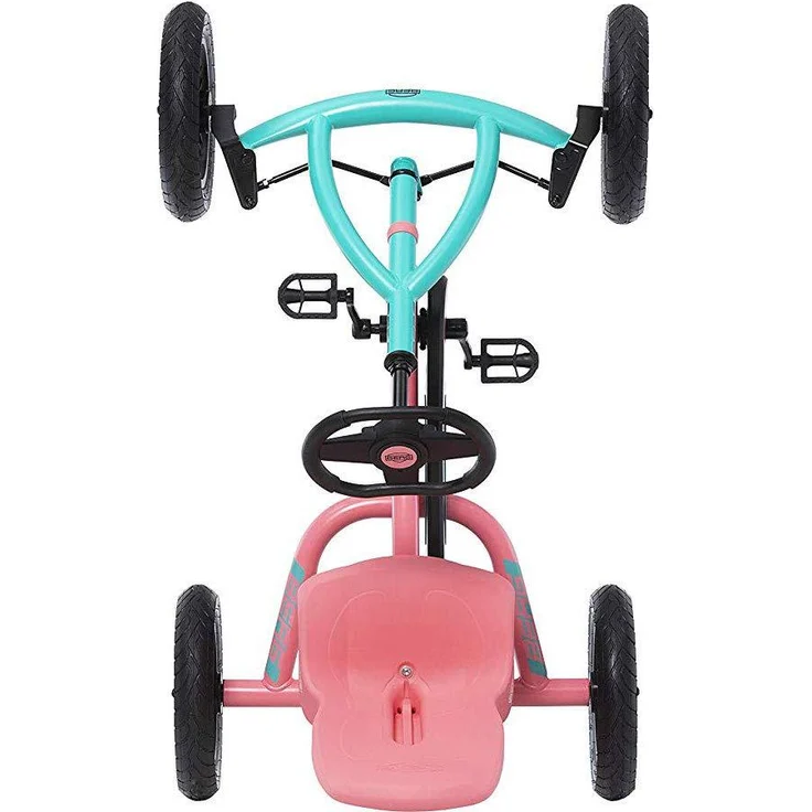 BERG 'Buddy 2. 0 Lua' Gokart, BF-R 2.0, ab 3 Jahren, 3-fach-Sitzverstellung, max. belastbar bis 50 kg, türkis/pink – Bild 3
