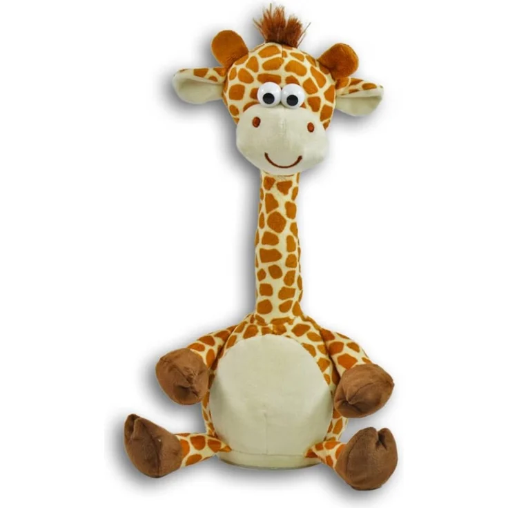 Kögler 76500 'Laber Giraffe Gertrud' Funktionsplüsch, 30 cm groß, mit Aufnahme- und Wiedergabefunktion, tanzt – Bild 2