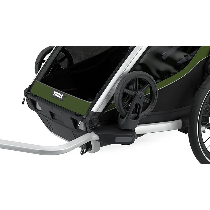 Thule 'Chariot Cab 2' Fahrradanhänger 2021 Cypress Green – Bild 3