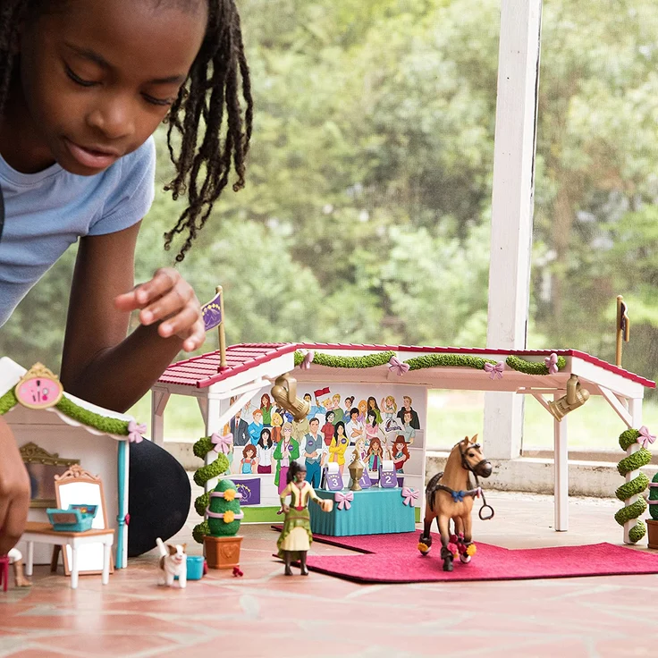 Schleich Horse Club 42466 'Große Pferdeshow', ab 5 Jahren, 116 Teile – Bild 11