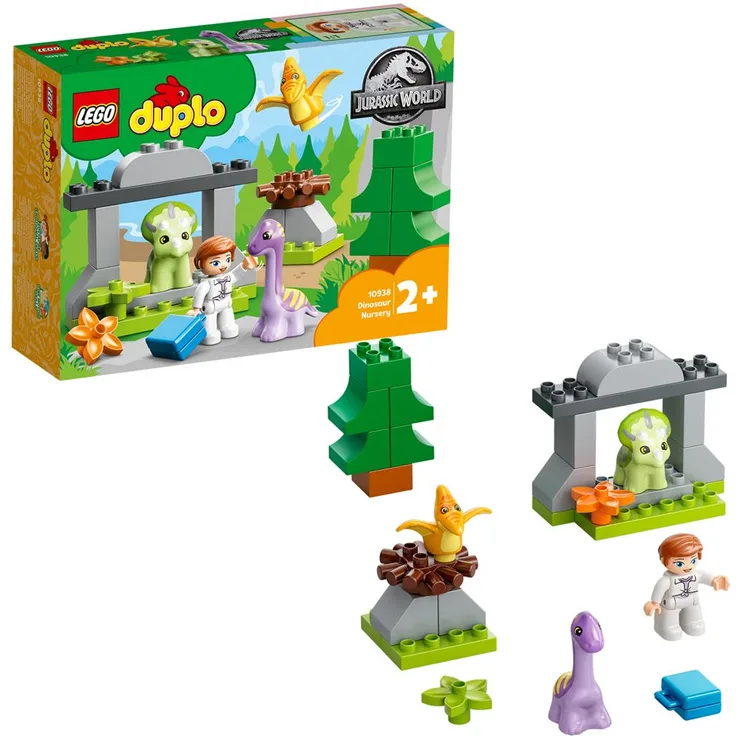 Lego Duplo 10938 'Dinosaurier Kindergarten', 27 Teile, ab 2 Jahren