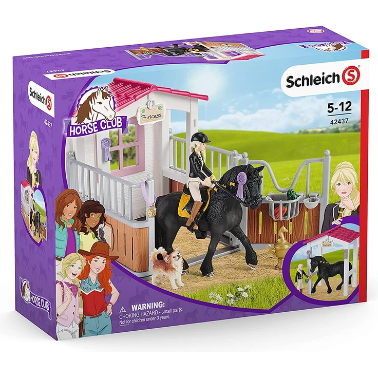 Schleich Horse Club 42437 'Pferdebox mit Horse Club Tori und Princess', ab 5 Jahren, 15 Teile - Preisvergleich – Bild 1