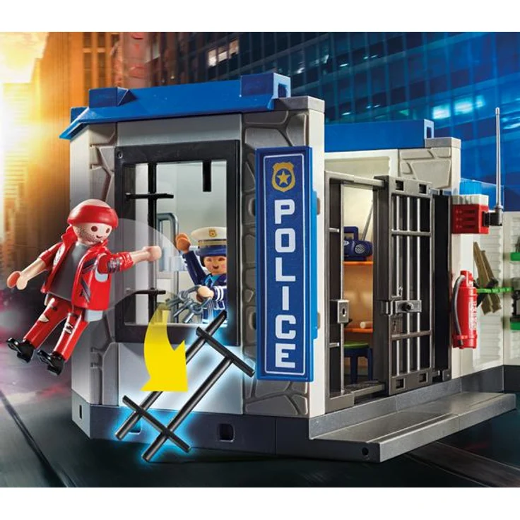 Playmobil City Action 70568 'Polizei: Flucht aus dem Gefängnis', 161 Teile, ab 4 Jahren – Bild 4