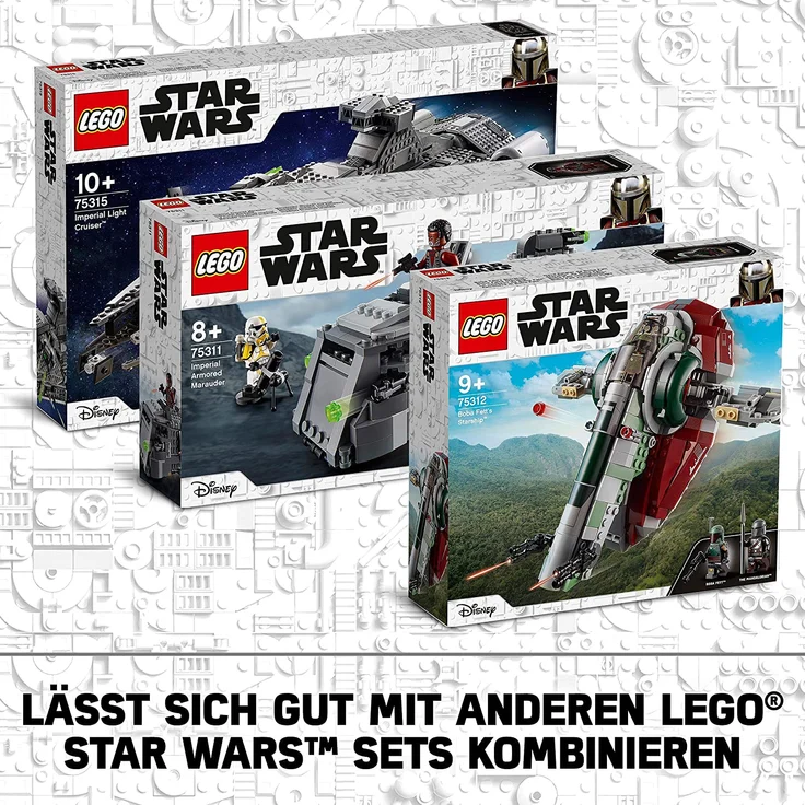 LEGO Star Wars 75312 'Boba Fetts Starship', 593 Teile, ab 9 Jahren – Bild 6