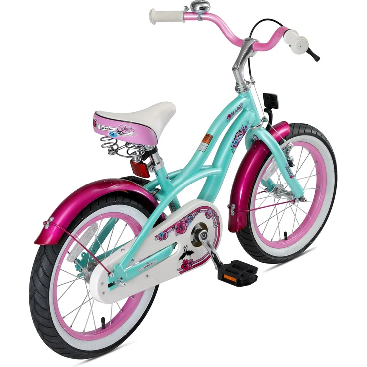 Bikestar 'Deluxe Cruiser' Kinderfahrrad 16 Zoll Pepper Mint – Bild 2