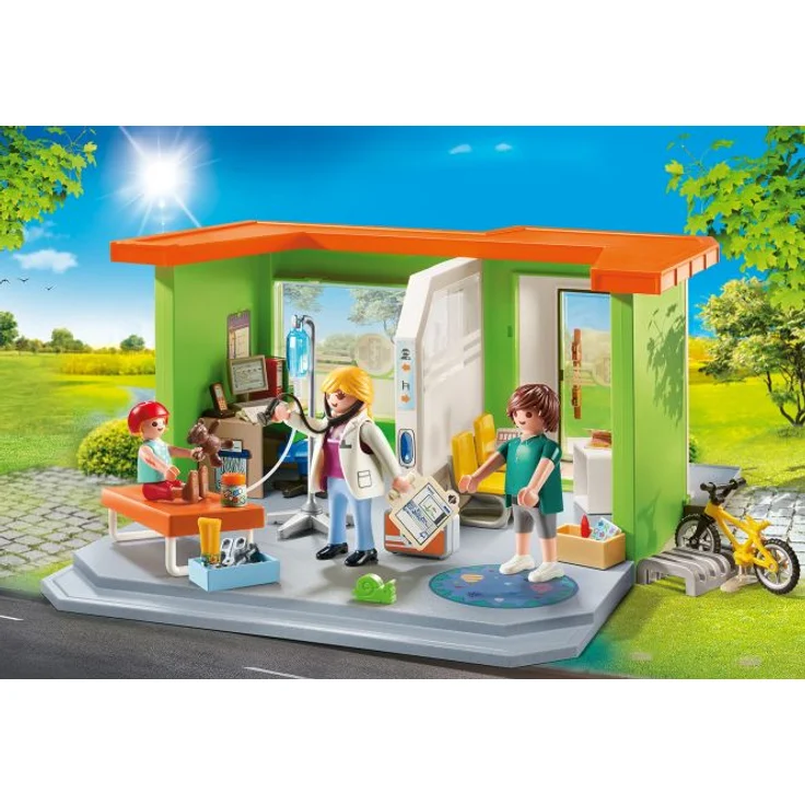 Playmobil City Life70541 'Meine Kinderarztpraxis', 68 Teile, ab 4 Jahren – Bild 2
