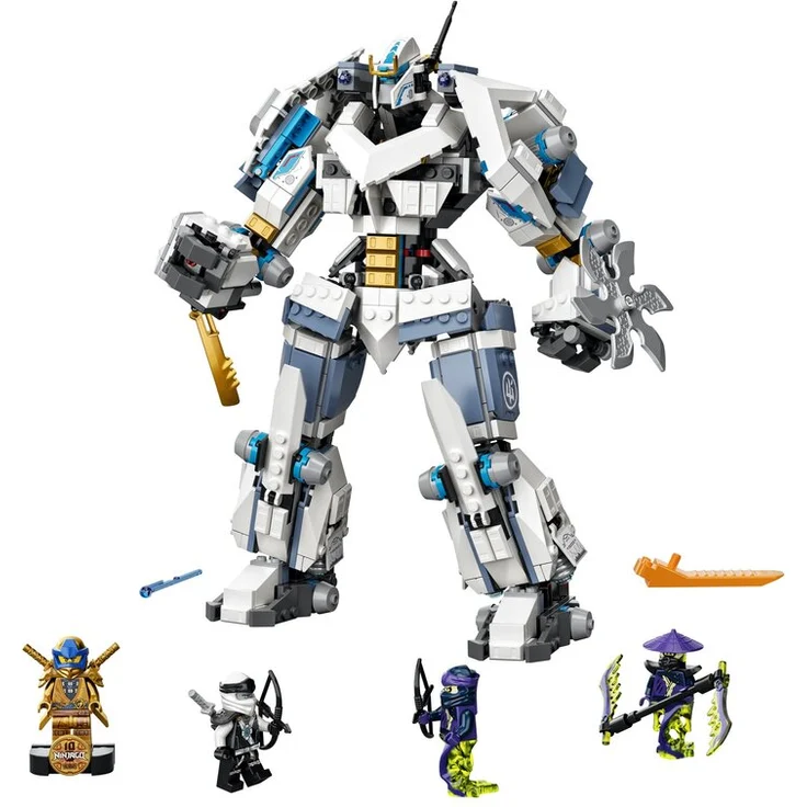 LEGO NINJAGO 71738 'Zanes Titan-Mech', 840 Teile, ab 9 Jahren – Bild 3