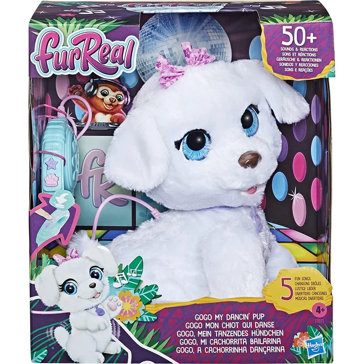 Hasbro furReal 'Gogo, mein tanzendes Hündchen' Funktionsplüsch, ab 4 Jahren – Bild 1