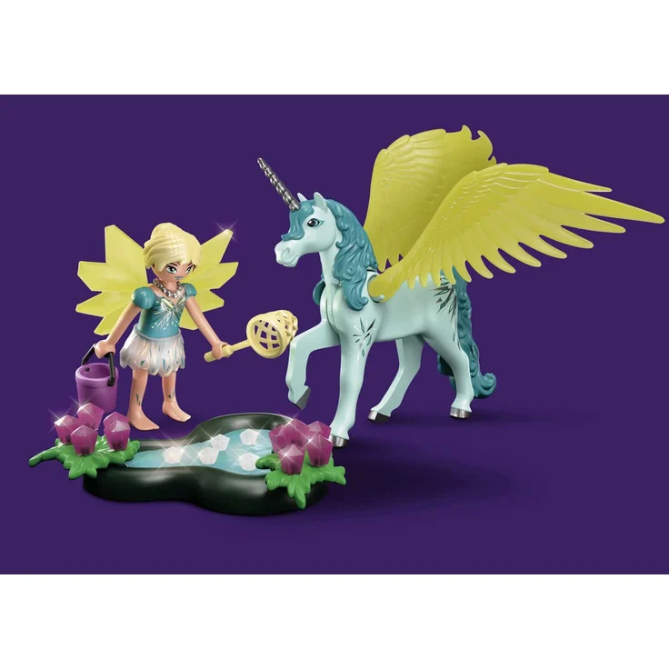PLAYMOBIL Adventures of Ayuma 70809 'Crystal Fairy mit Einhorn', 30 Teile, ab 7 Jahren - Preisvergleich – Bild 5