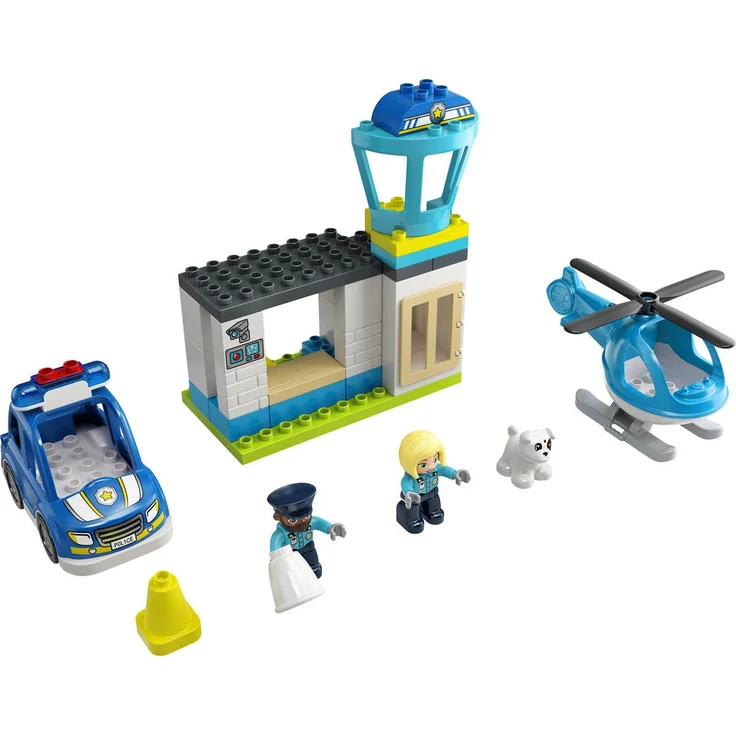 LEGO DUPLO 10959 'Polizeistation mit Hubschrauber', 40 Teile, ab 2 Jahren – Bild 2