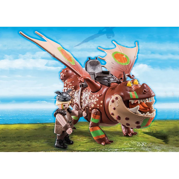 PLAYMOBIL Dragons 70729 'Dragon Racing: Fischbein und Fleischklops' 14 Teile, ab 4 Jahren – Bild 6