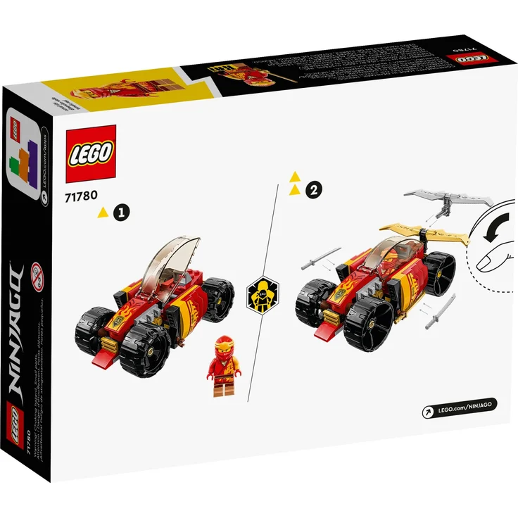 LEGO Ninjago 71780 'Kais Ninja-Rennwagen EVO', 94 Teile, ab 6 Jahren – Bild 4