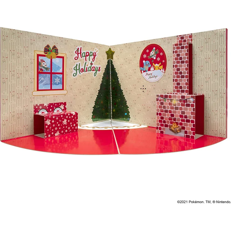 Pokemon Deluxe Adventskalender Holiday 2021 Calendar Feiertagskalender 24 Türen / 46 Teile – Bild 5