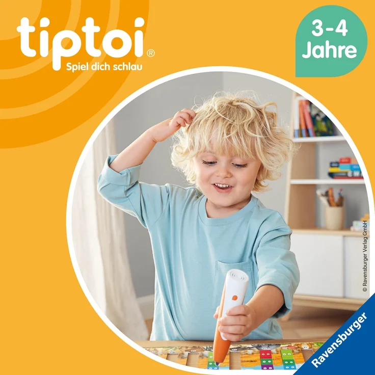 Ravensburger tiptoi Spiel 00127 'Fahrzeuge in der Stadt', ab 3 Jahren, Zuordnungsspiel, für 1-4 Spieler – Bild 3