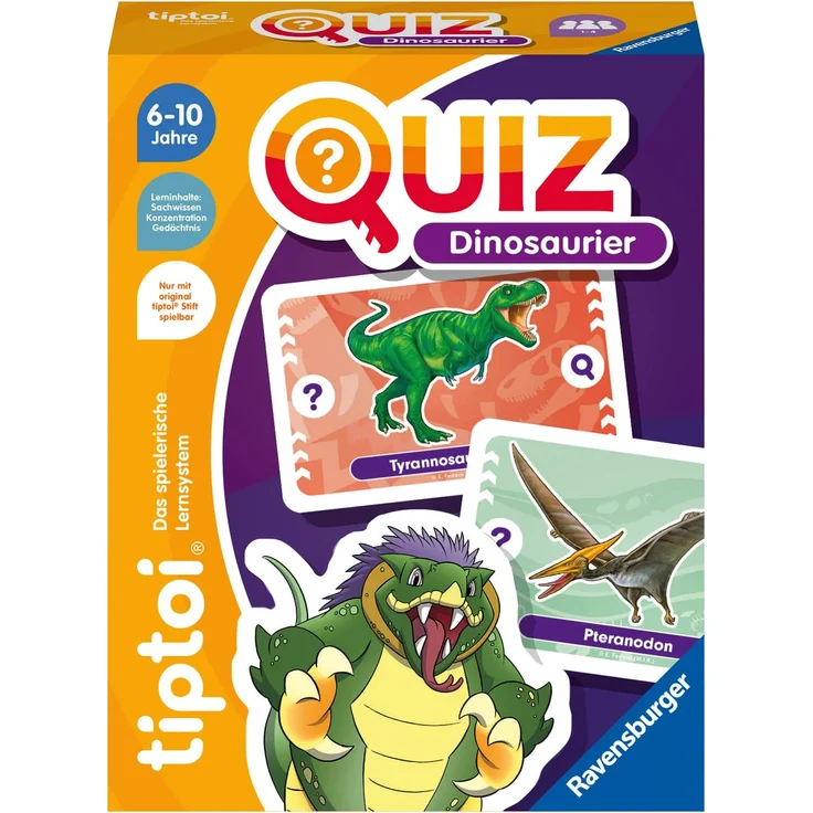 Ravensburger - tiptoi® Quiz Dinosaurier – Bild 1