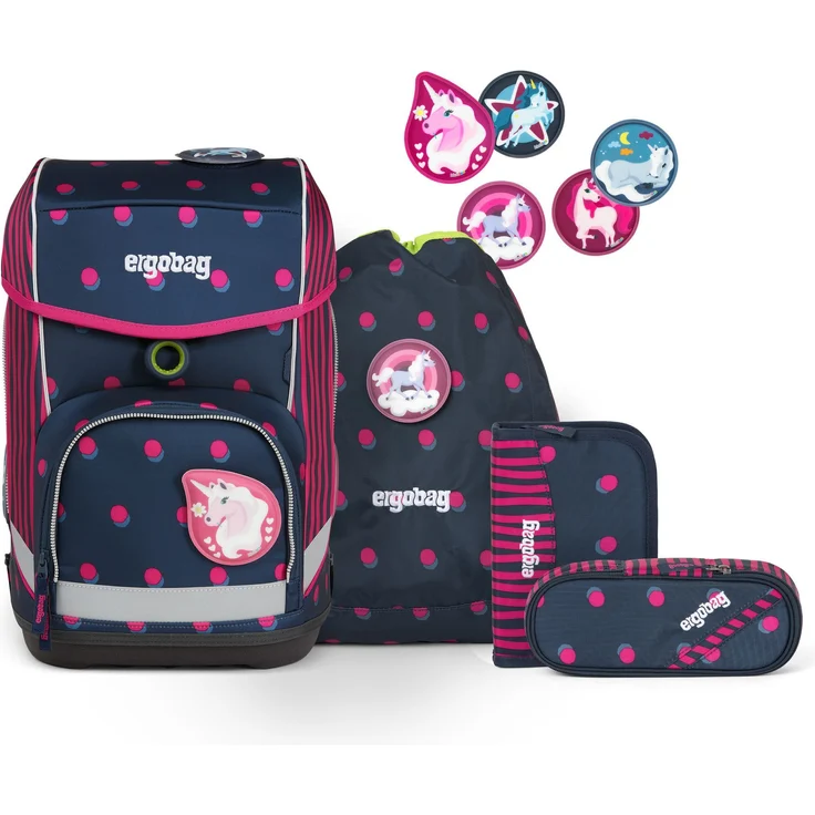ergobag Cubo Schulranzen-Set 5tlg. Schubi DuBär – Bild 1