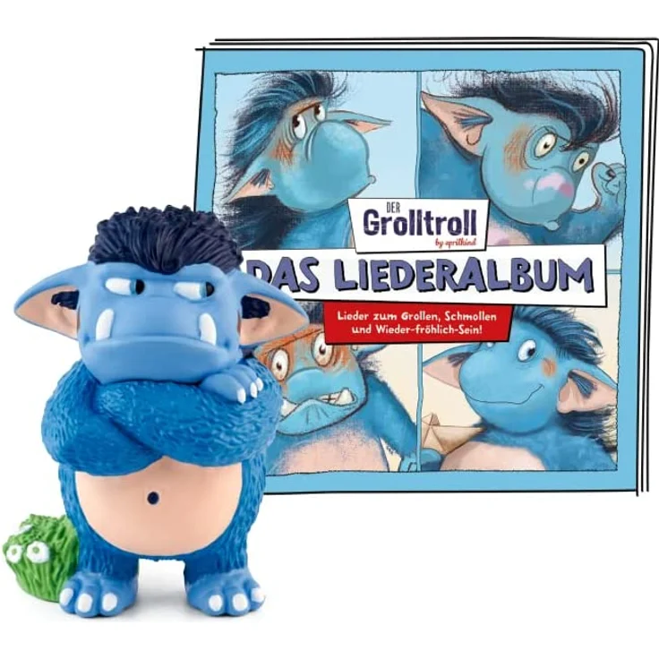Tonies 'Der Grolltroll – Das Liederalbum', Hörfigur mit 42 Minuten Spielzeit, ab 3 Jahren – Bild 1