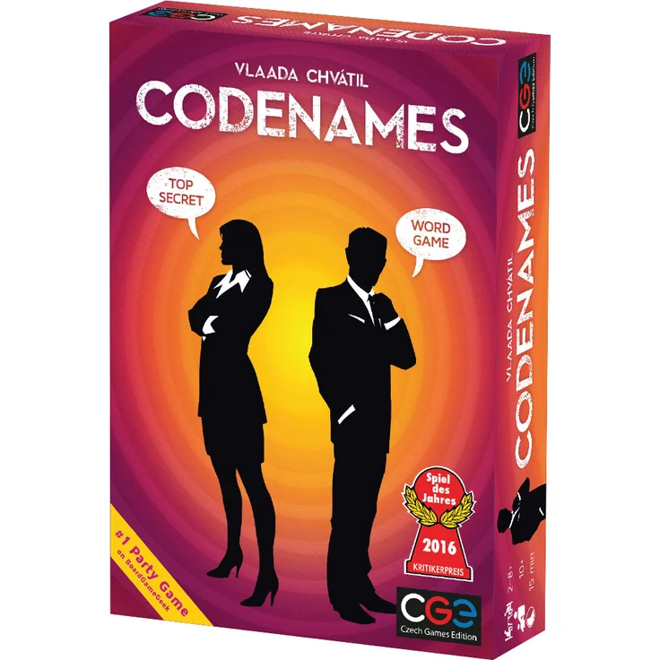 Czech Games Edidtion 'Codenames', 2-8 Spieler, 30 Minuten Spielzeit, ab 10 Jahren, englisch – Bild 2