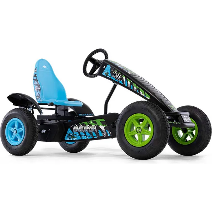 BERG Gokart XL 'X-Ite blau BFR', ab 5 Jahren, verstellbarer Sitz, max. belastbar bis 100 kg, blau - Preisvergleich