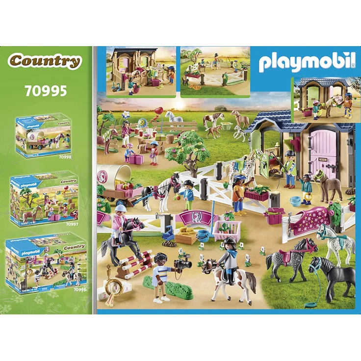PLAYMOBIL Country 70995 'Reitunterricht mit Pferdeboxen', 211 Teile, ab 4 Jahren – Bild 8