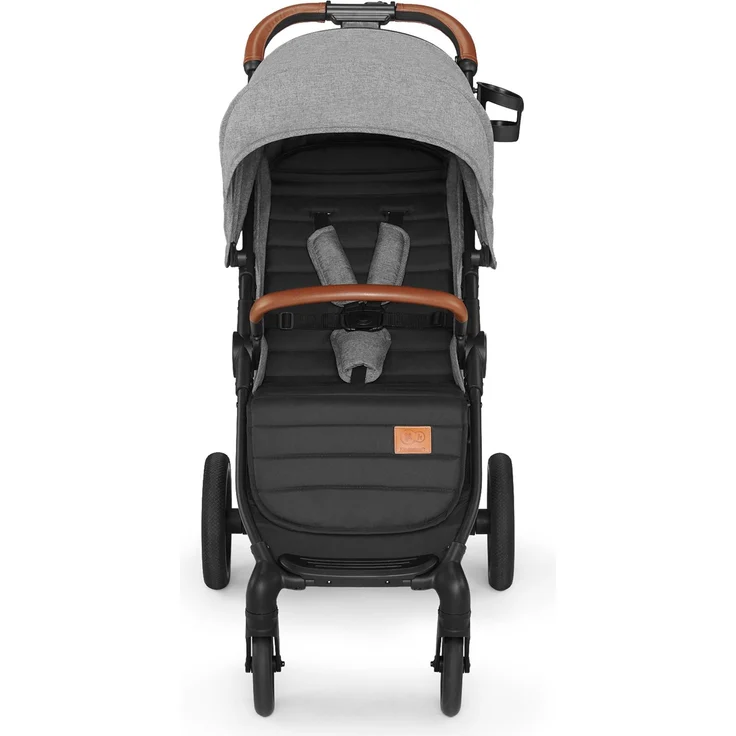 Kinderkraft 'GRANDE' Sportkinderwagen 2020 Grey inkl. Getränkehalter, Regenverdeck und Fußsack – Bild 2