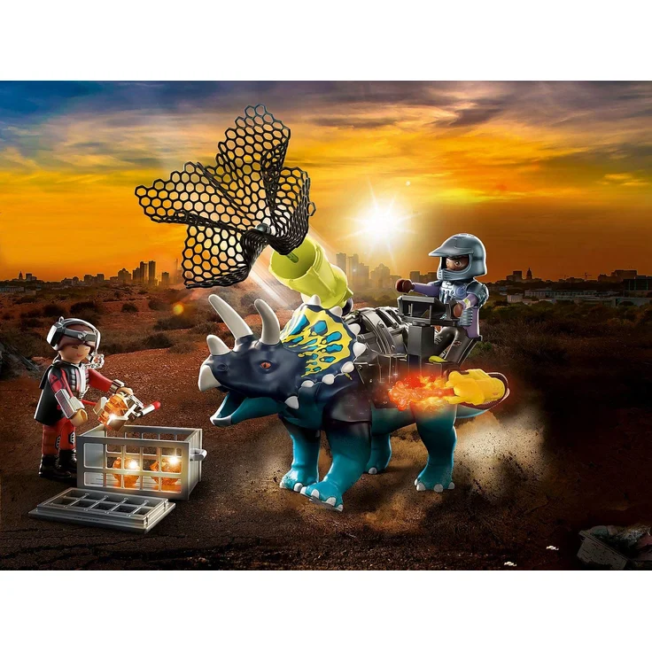 Playmobil Dino Rise 70627 'Triceratops: Randale um die legendären Steine', 40 Teile, ab 5 Jahren – Bild 2