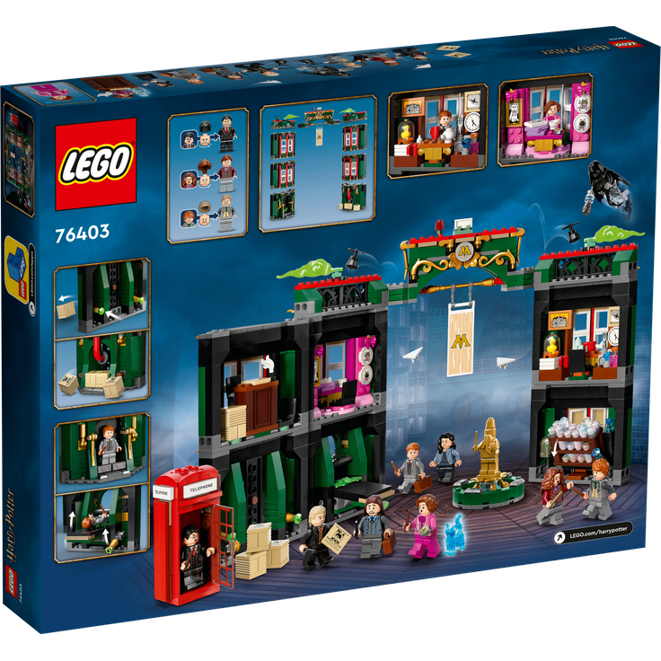 LEGO Harry Potter 76403 'Zaubereiministerium', 990 Teile, ab 9 Jahren – Bild 5