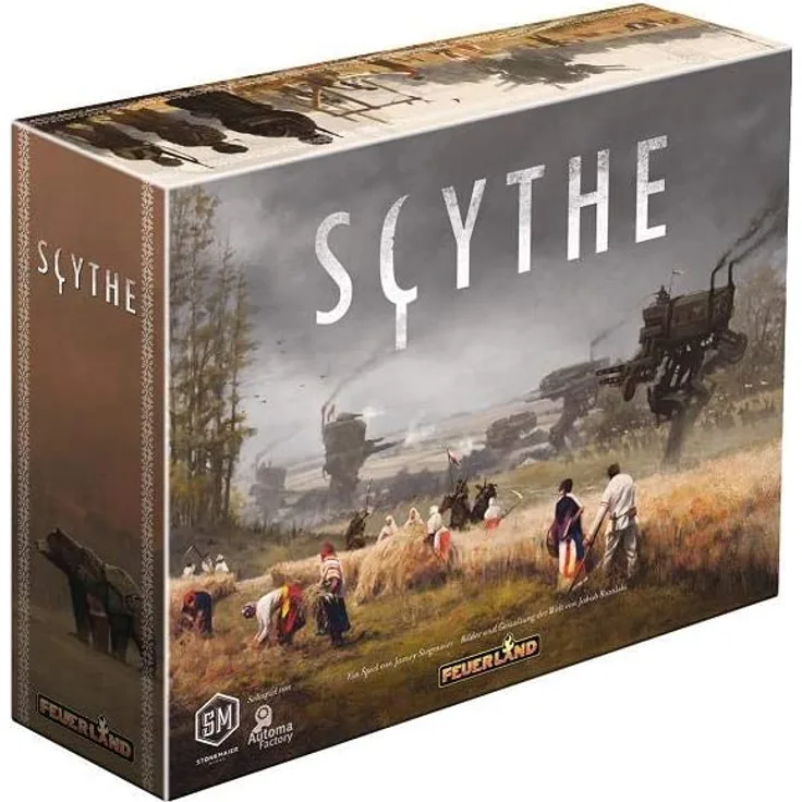 Feuerland Spiele 'Scythe' Brettspiel, ab 14 Jahren, 1 - 5 Spieler, 120 min Spielzeit, Golden Geek - Game of the Year 2016, Jeu de l'Année Expert Winner 2017