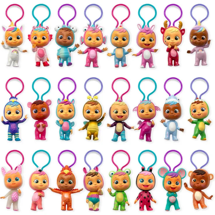 CRY BABIES MAGIC TEARS Schlüsselanhänger, 7cm, ab 3 Jahre, 1x Stück, zufällige Auswahl