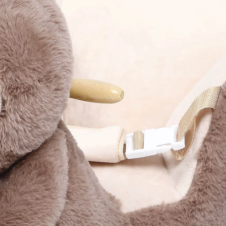 Schaukeltier Schaukelpferd Plüsch Schaukelspielzeug Wippe Kinder Baby Spielzeug – Bild 7