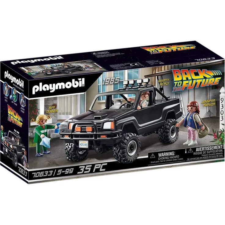 PLAYMOBIL Back to the Future 70633 ' Back to the Future Marty's Pick-up Truck', 35 Teile, ab 5 Jahren